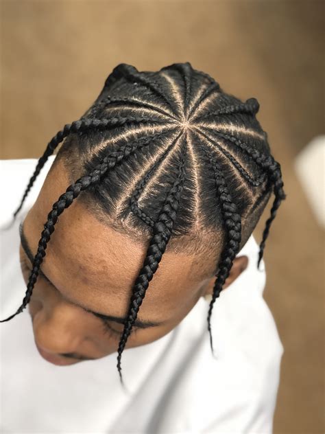 men hairstyle braids|single braid hairstyles men.